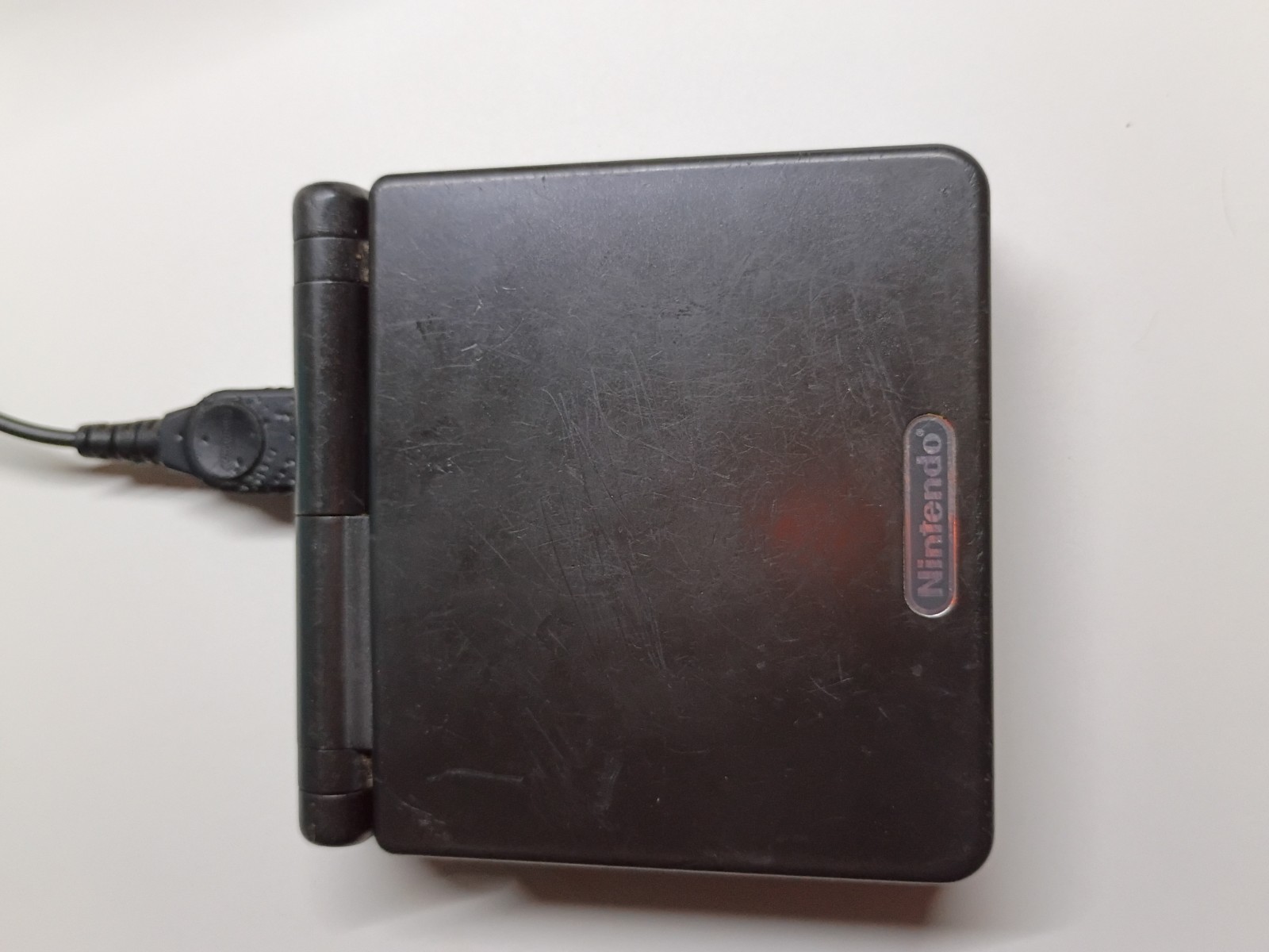 Nintendo Game Boy Advance SP AGS-001 Handheld Console w/ AC Adapter +1 game