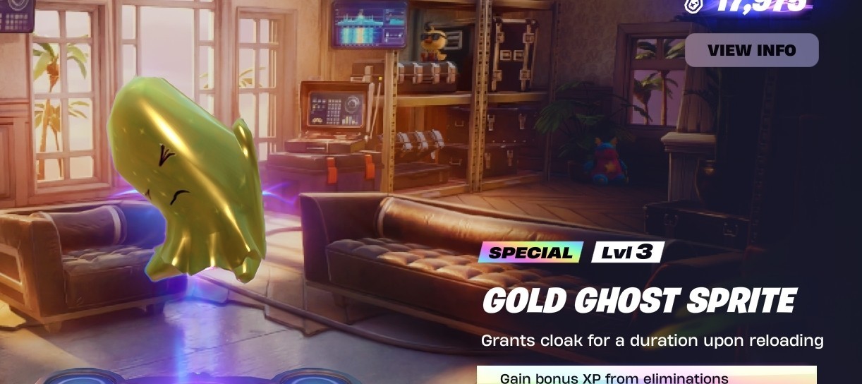 Battle Royale Special Gold Ghost Sprite