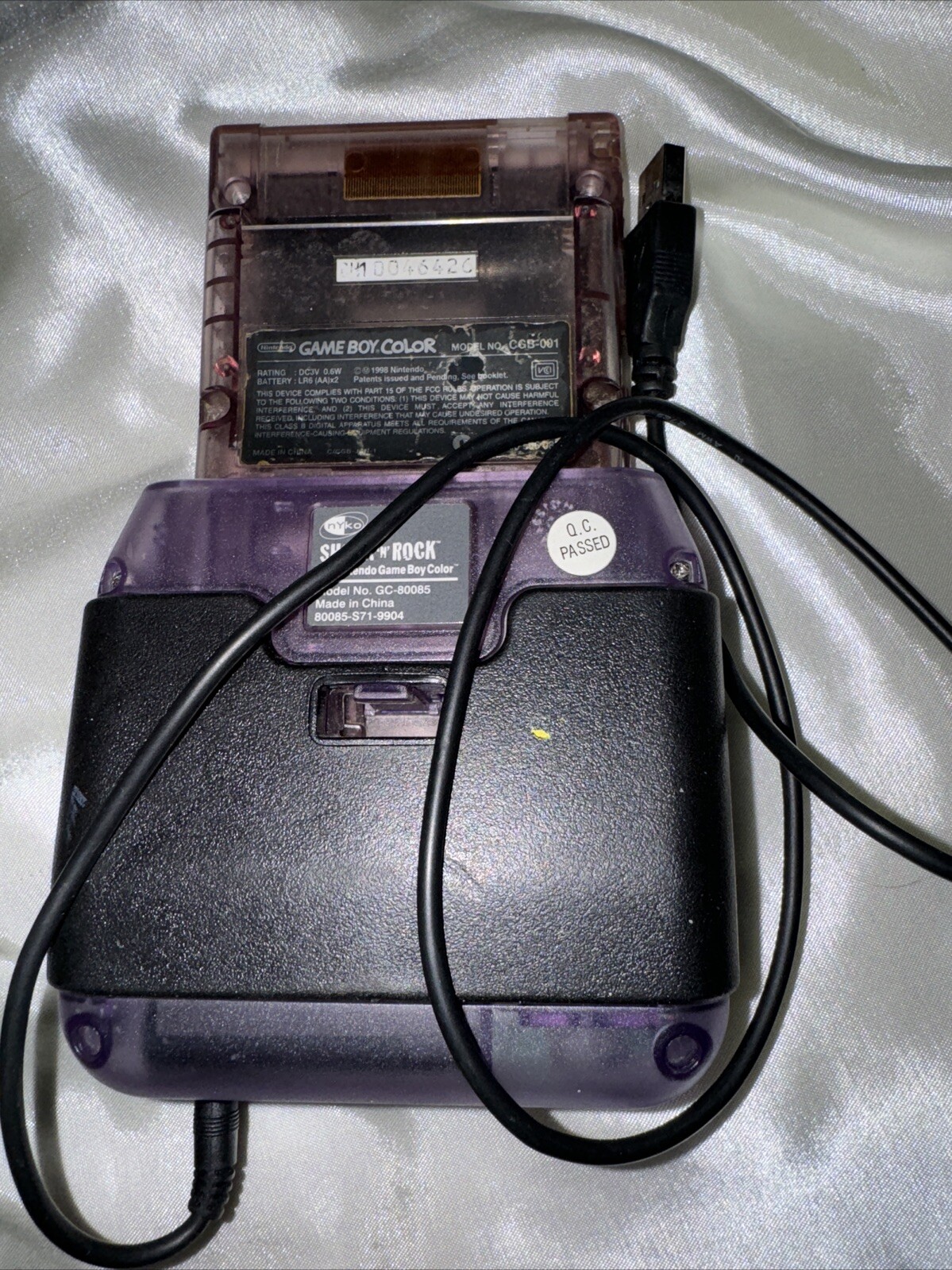 Shock n Rock Nyko Nintendo Gameboy 4 in 1 Accessory Untested AA67