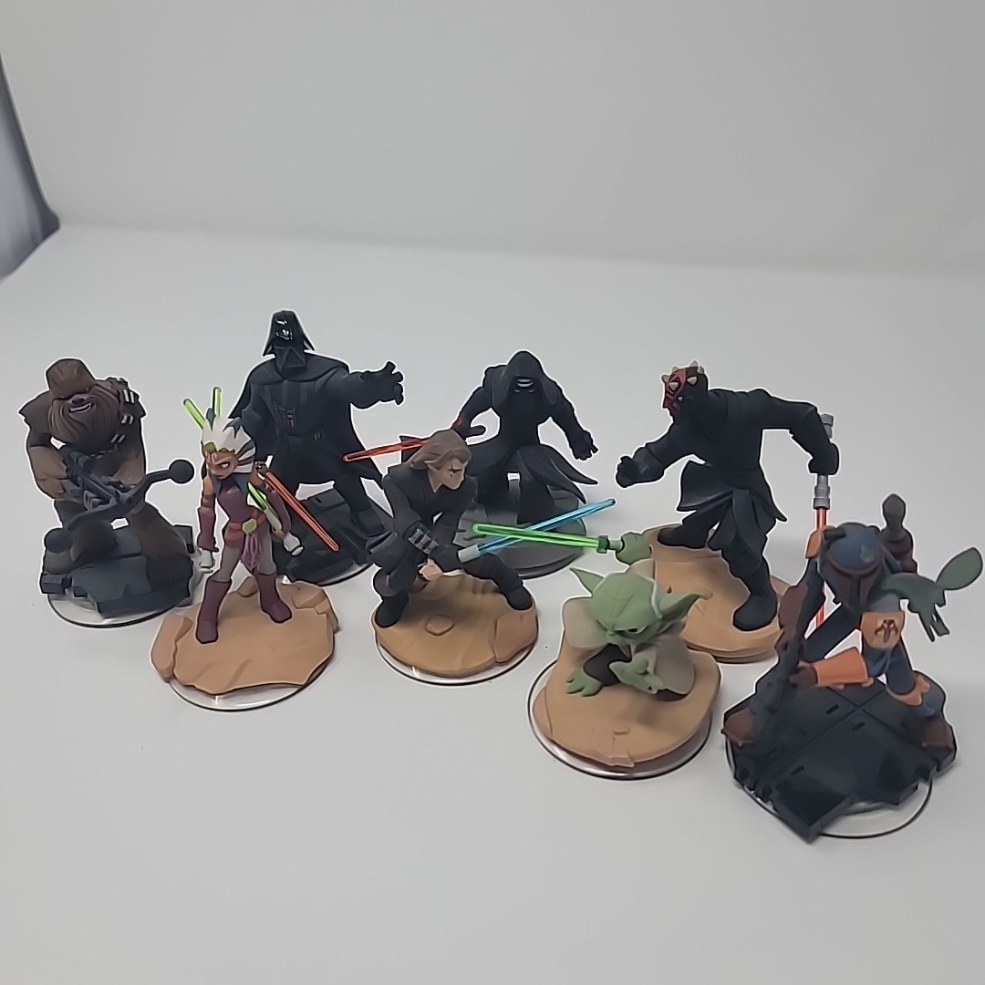 Disney Infinity 2.0 Lot Marvel, Disney, Star Wars