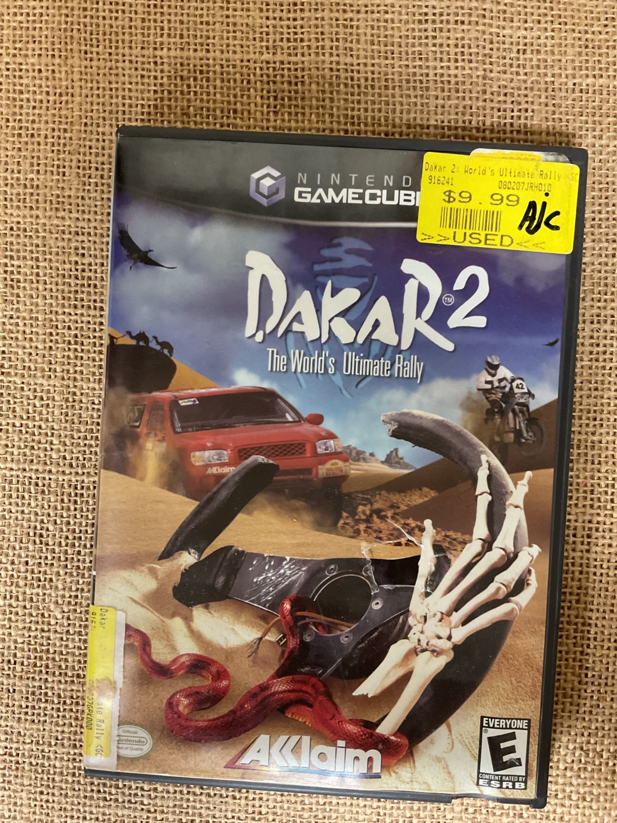 Dakar 2: The World’s Ultimate Rally (GameCube) – Complete Manual/Inserts