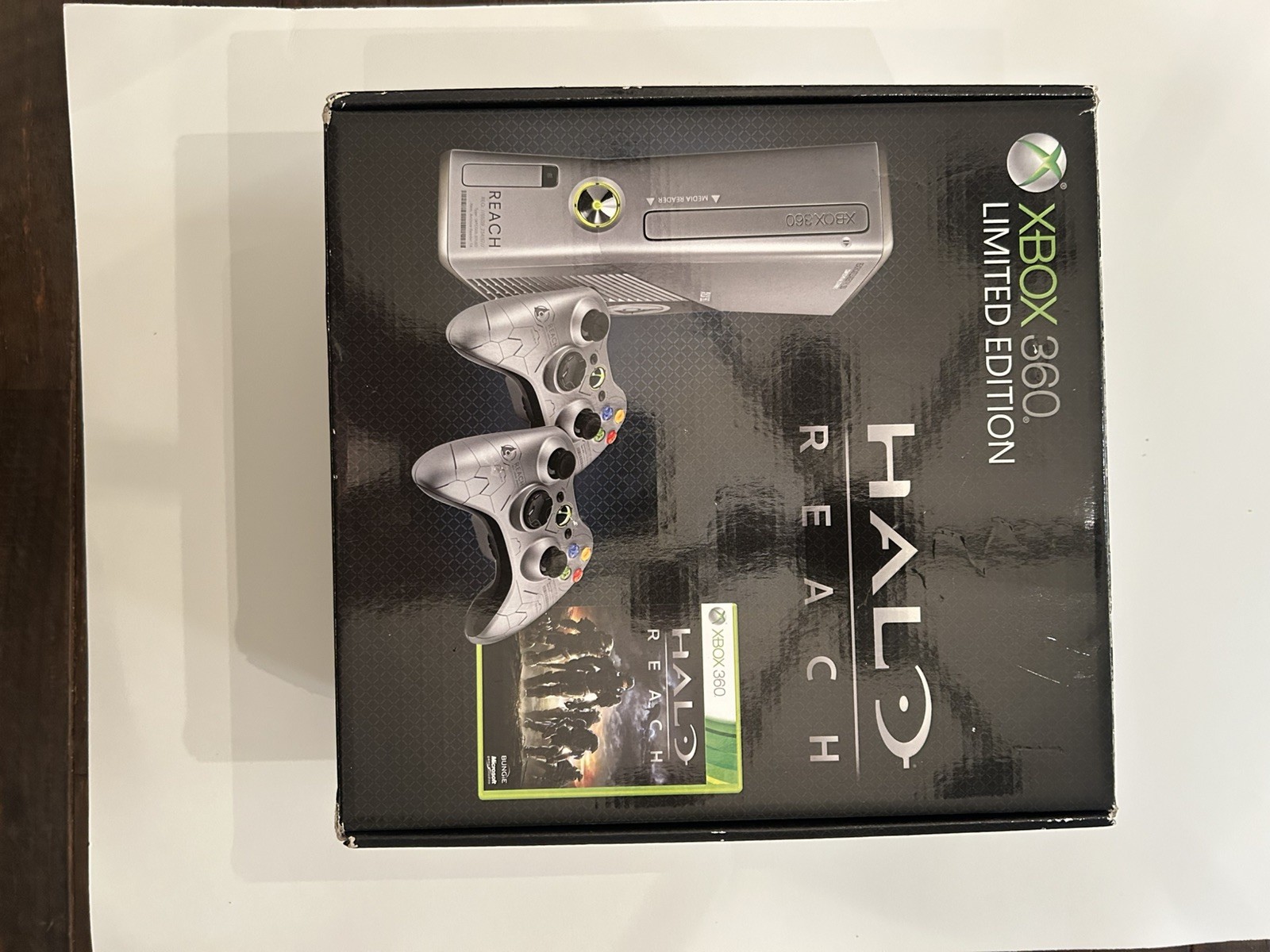 Microsoft Xbox 360 Slim Halo Reach Limited Edition Console Tested