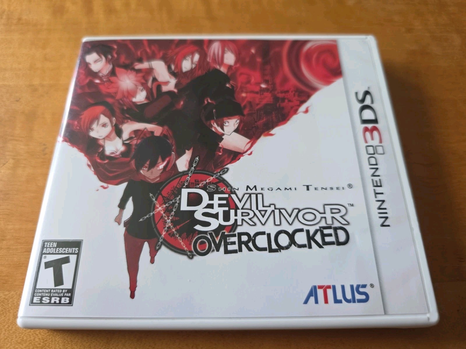 Shin Megami Tensei Devil Survivor Overclocked 3DS 2011 Atlus RPG CIB & Genuine