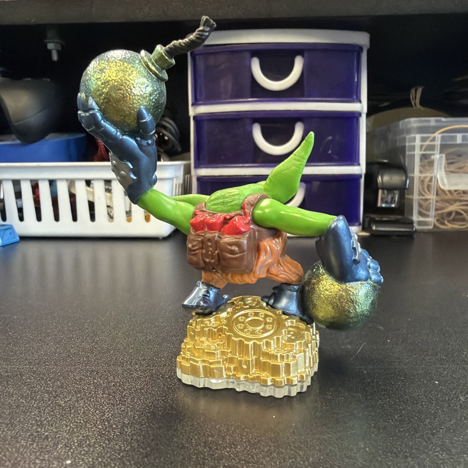 Skylanders Eon’s Elite Boomer Figure Activision Wii XBox PS3 Tested Working