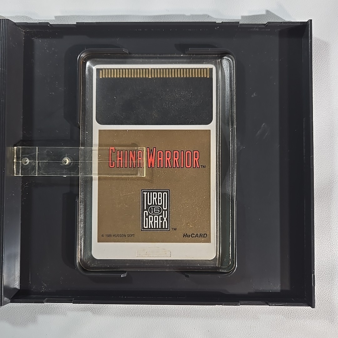 China Warrior (Turbo Grafx 16 tg16) Complete in Case Turbografx
