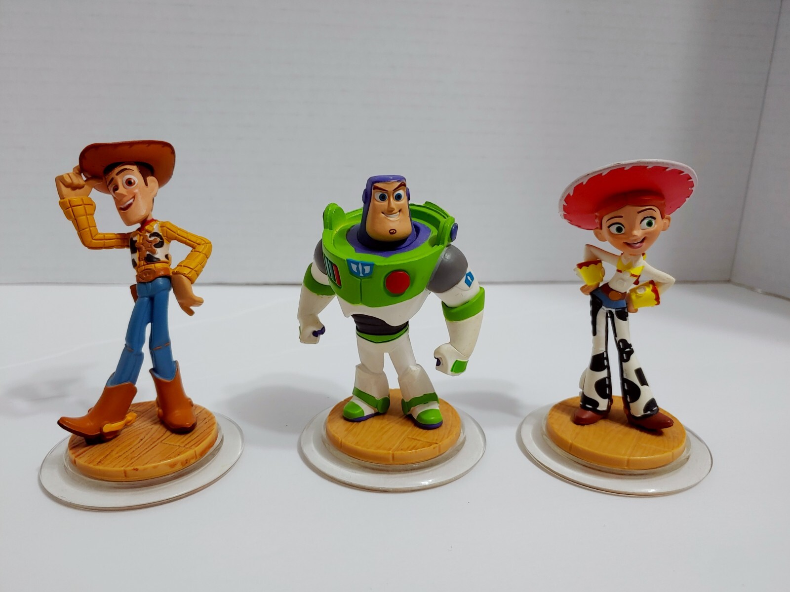 DISNEY INFINITY Lot of 4 Buzz Lightyear Jessie Woody Toy Story Figure