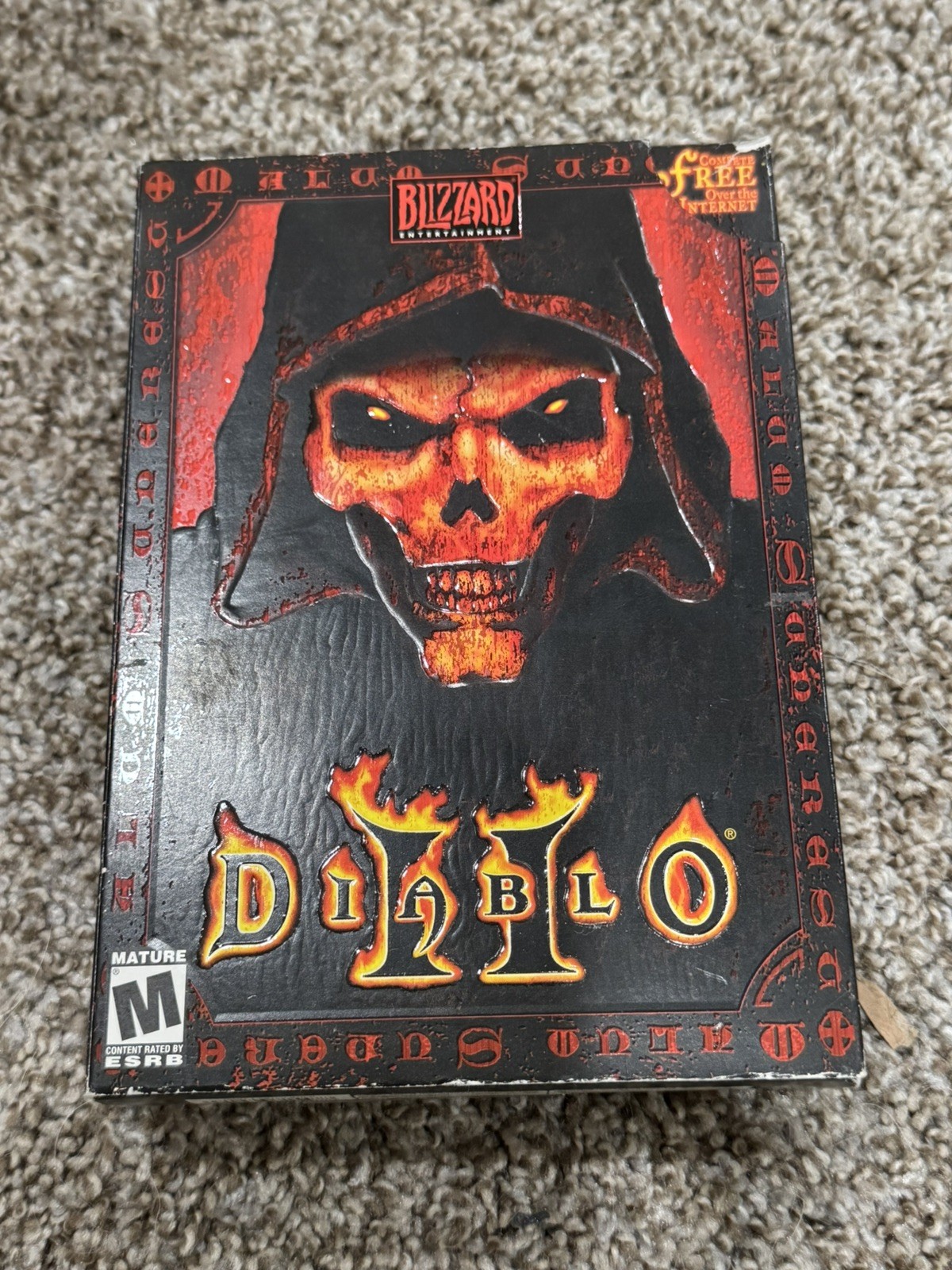 Diablo II PC – Complete in Box CIB – All 3 Discs + Manual VG