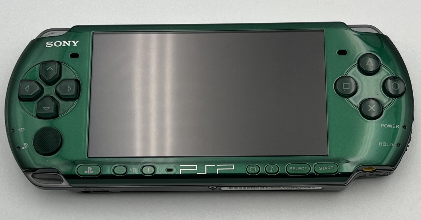 Sony PSP-3000 PSP 3000 Console Green Color Region free w/pouch, 8GB – Excellent