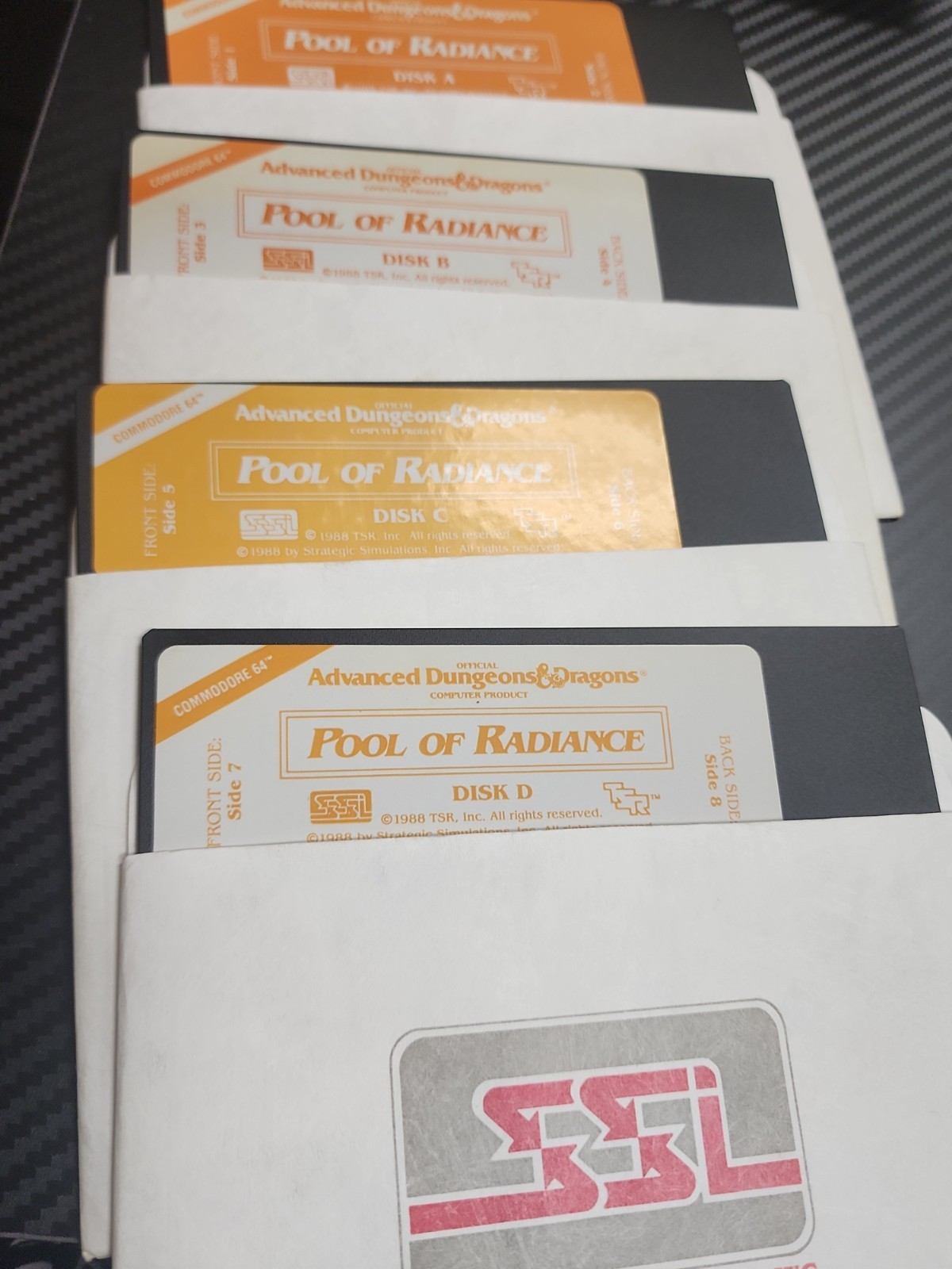 Advanced Dungeons & Dragons-Pool of Radiance IBM PC Role- Playing Game T46