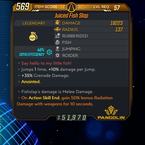 PC/PS4&5/XBOX Borderlands 3 -Cryo Shatter Amara- Rest Assured – Level 72 10 Item