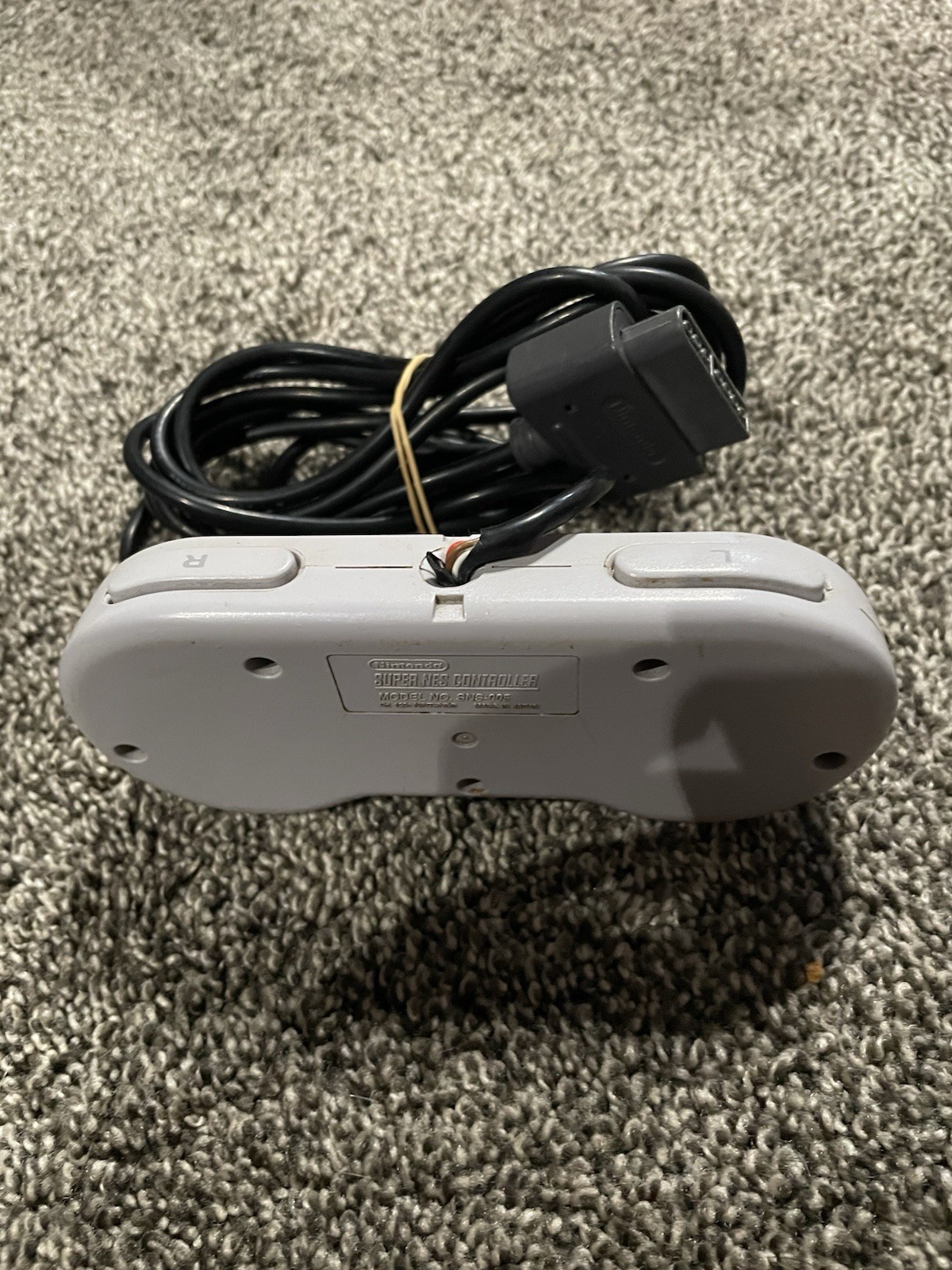 Super Nintendo SNES Jr. Console Gaming System CLV-201 Gray (READ)