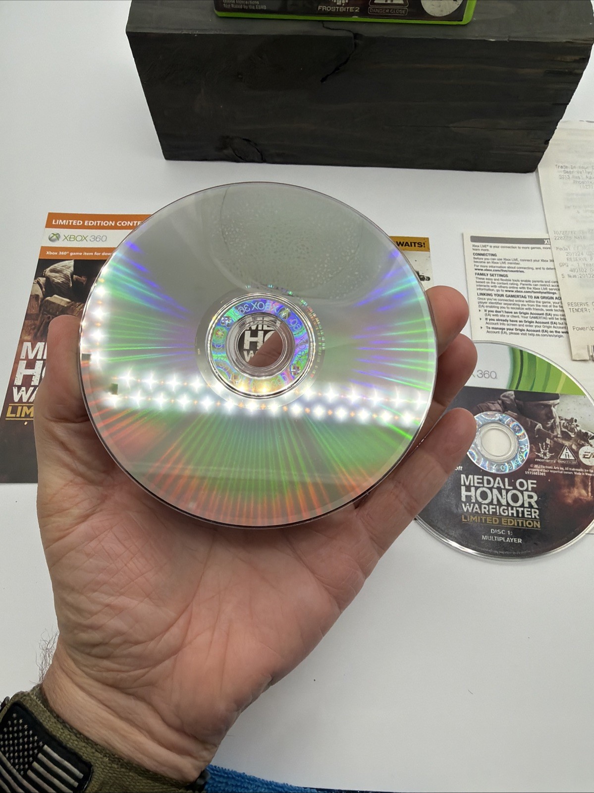 Medal of Honor Warfighter: Limited Edition (Microsoft Xbox 360, 2 Discs) CIB
