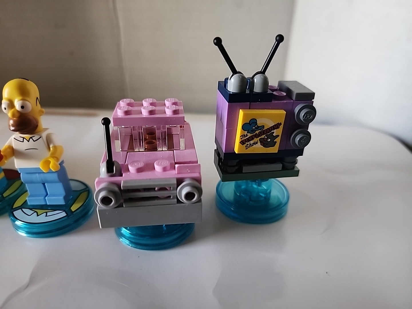 LEGO Dimensions The Simpsons LOT – Homer 71202, Bart 71211,