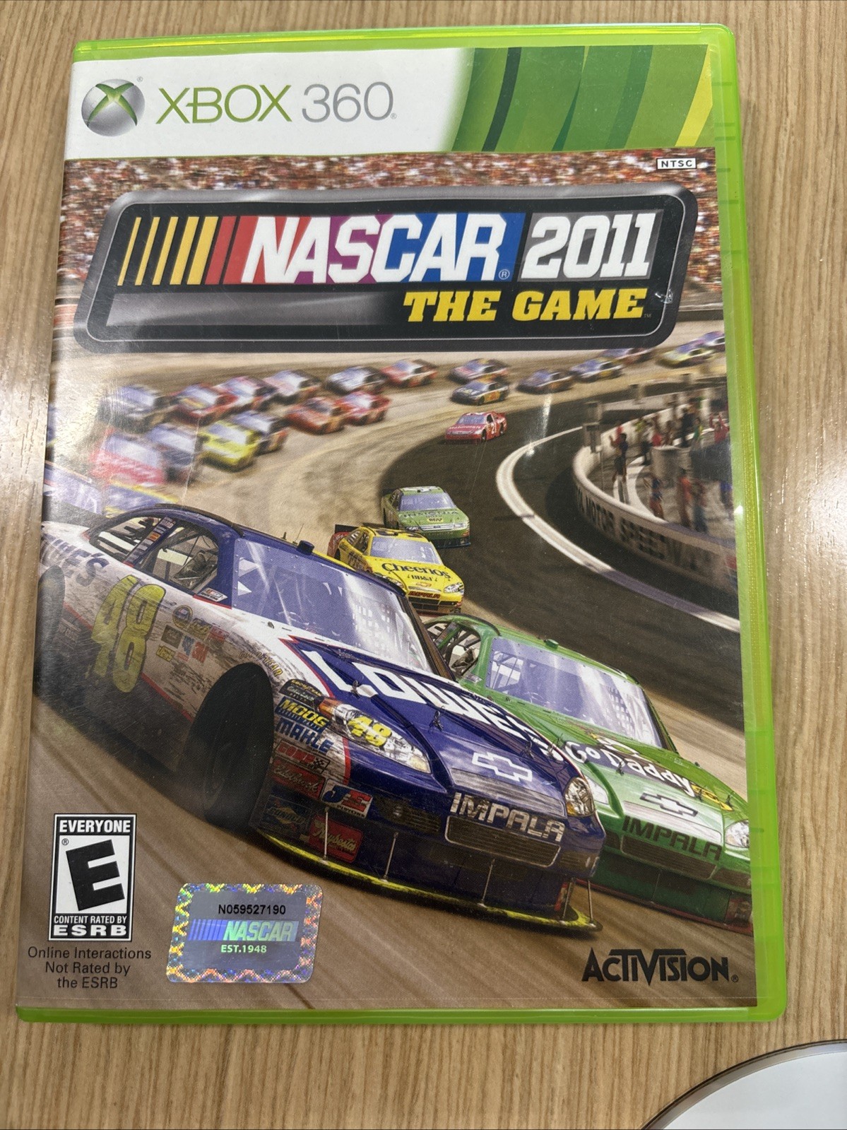 NASCAR The Game 2011 (Microsoft Xbox 360, 2011) Complete CIB Tested