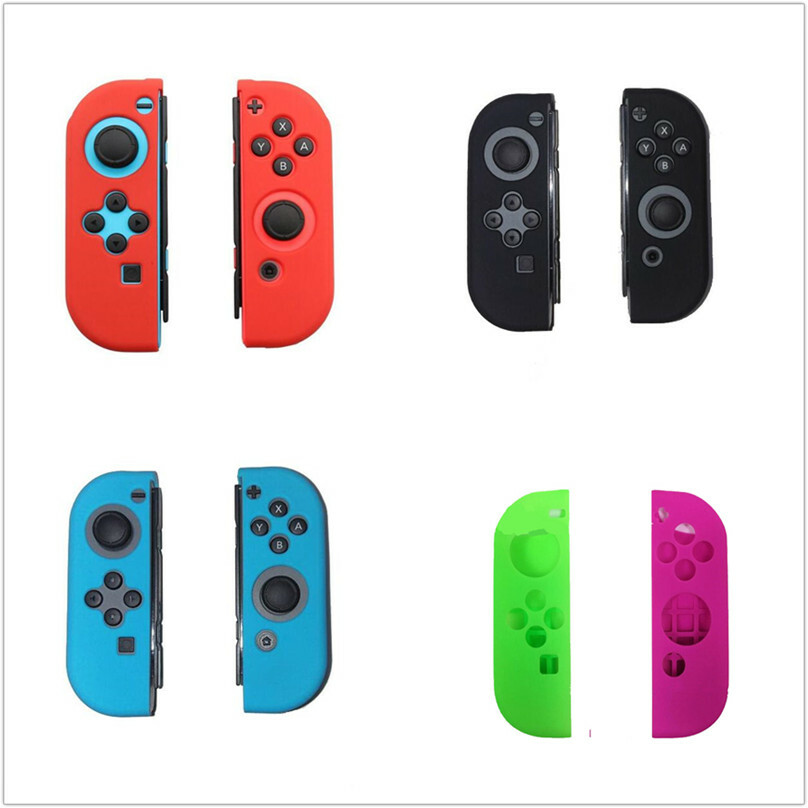 Silicone Rubber Skin Case Gel Cover For Nintendo Switch Joy-Con Grip Dots new
