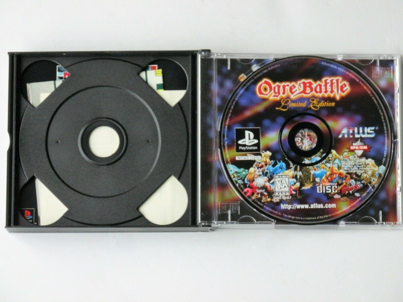 Ogre Battle Limited Edition (SONY PlayStation 1) PS1 COMPLETE PRISTINE NEW MINT