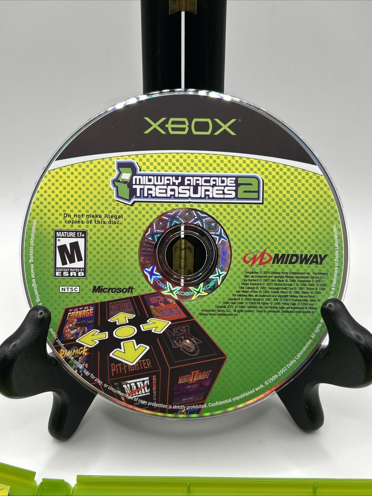 Xbox Midway Arcade Treasures 2 CIB Tested Nice