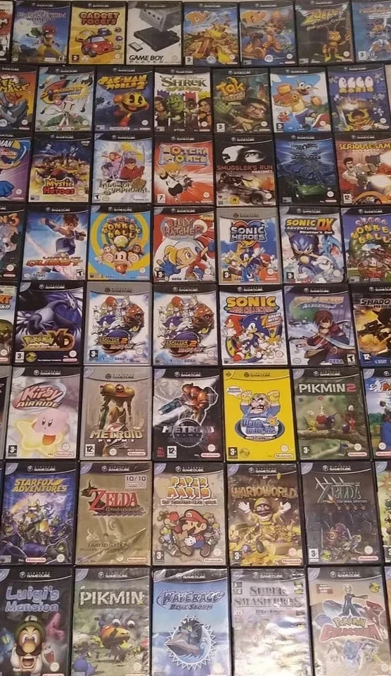 Nintendo Gamecube Game Instructions Manual Booklet – Pick & Choose Letters #A-L