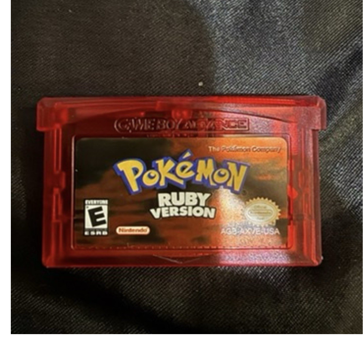 Pokemon Ruby Version – Nintendo Game Boy Advance GBA NTSC-U/C Pokemon Series
