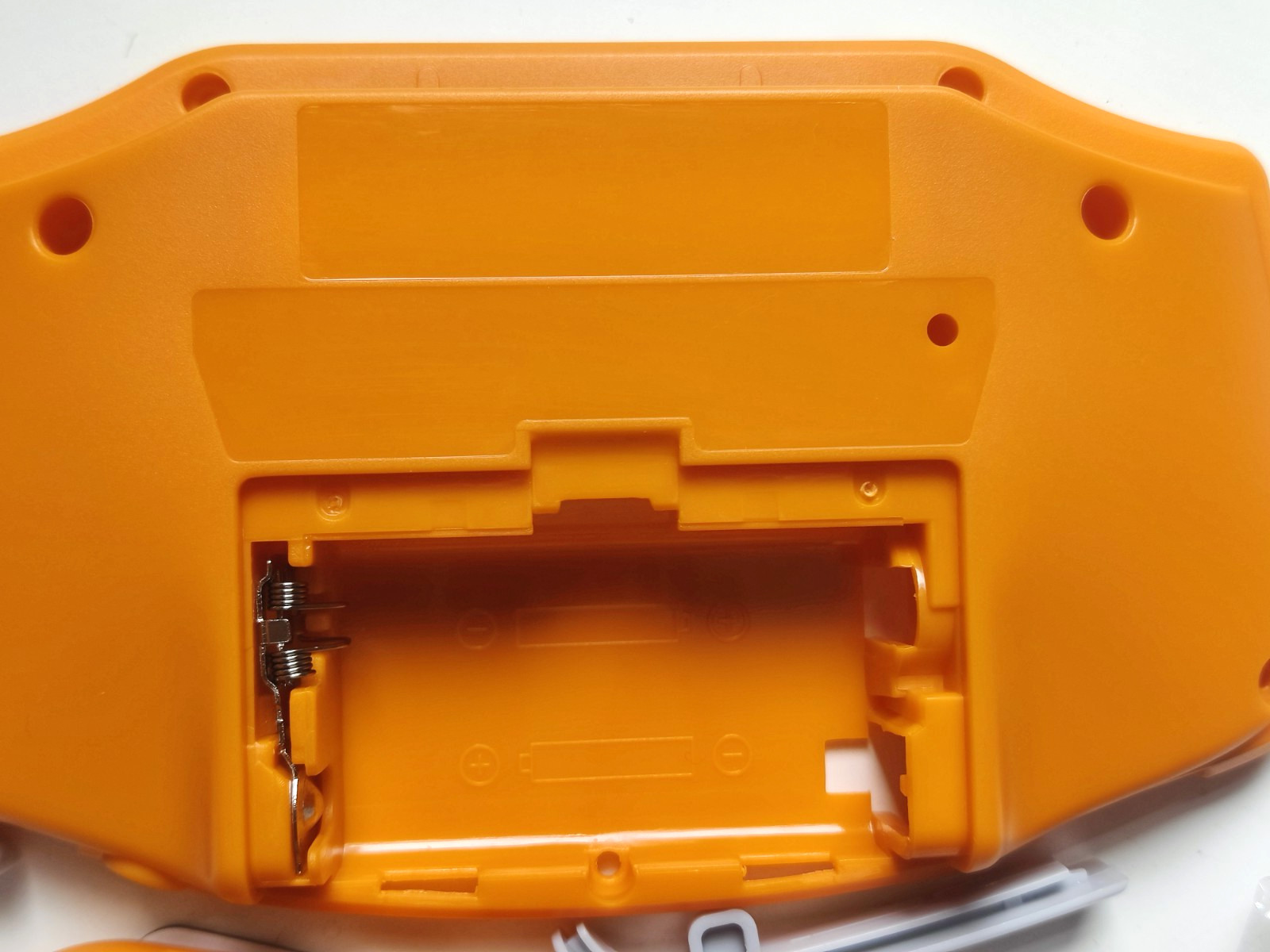 Game Boy Advance GBA Shell Housing Replacement Solid Orange IPS V2 Compatible