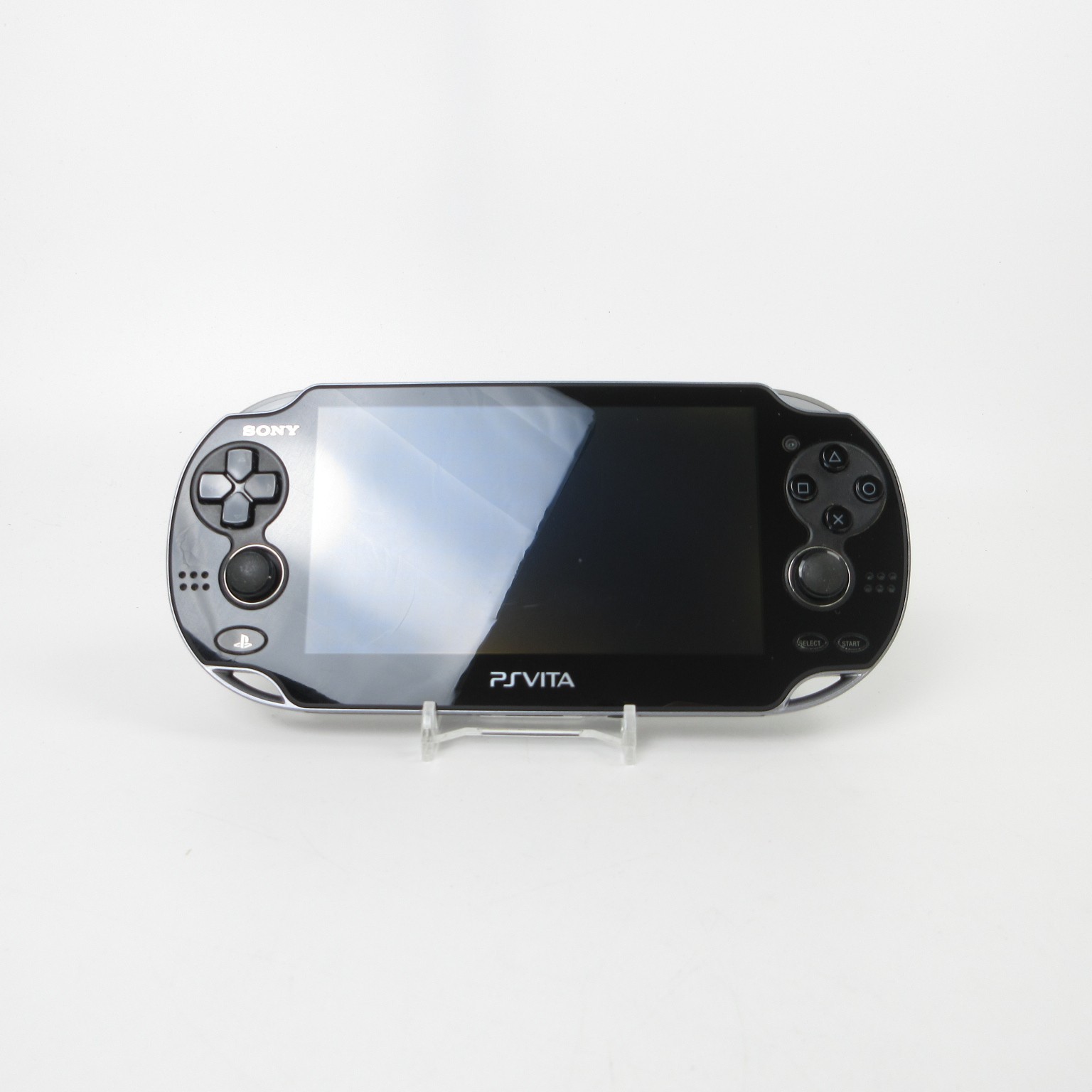 【Very Good】Sony PS Vita PCH-1000 Crystal Black Wi-Fi Model Console only #RET0519