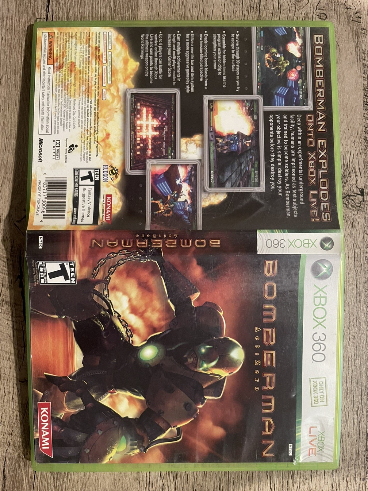 Bomberman: Act Zero; Boxed (Microsoft Xbox 360, 2006)