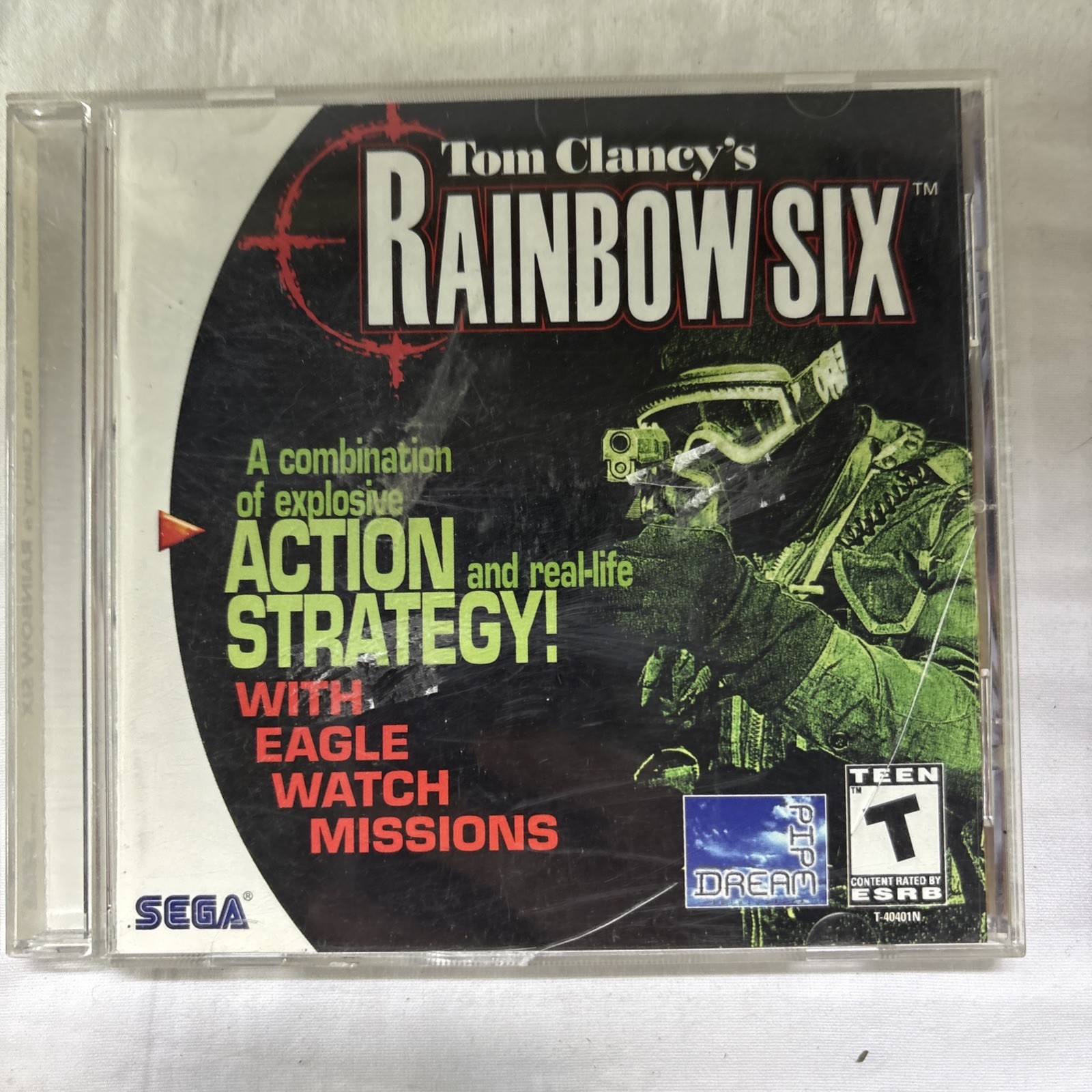 Tom Clancy’s Rainbow Six (Sega Dreamcast, 2000) Complete