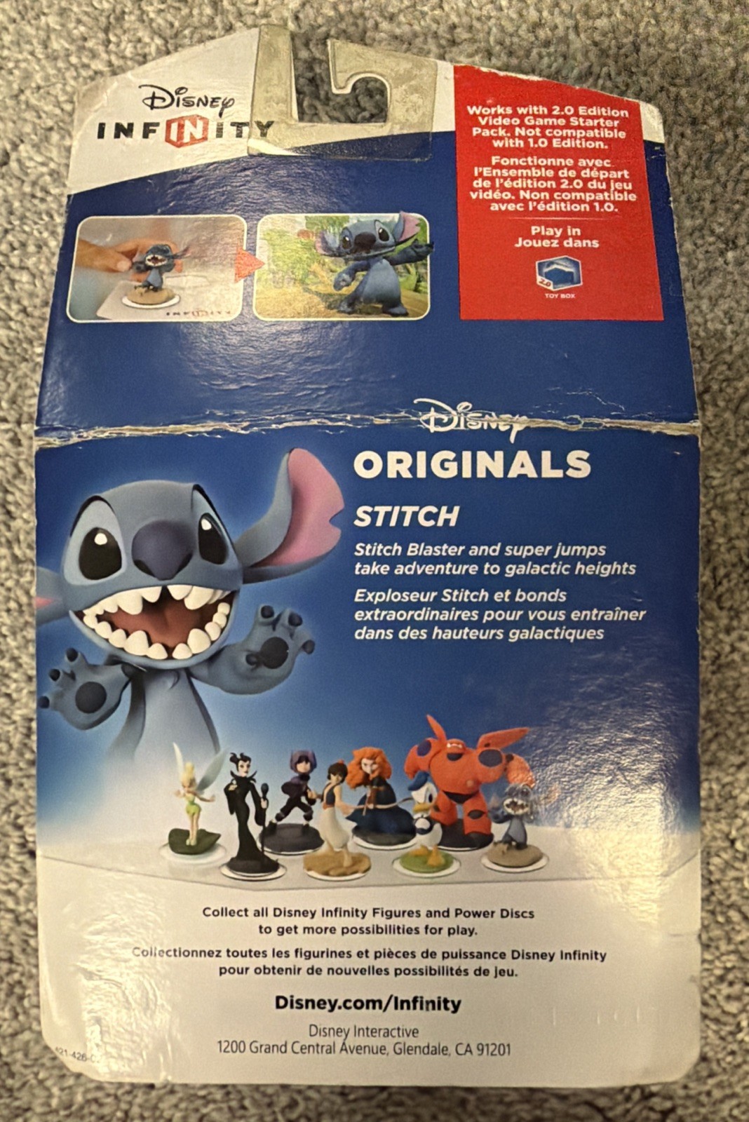 Disney Infinity 2.0 Edition Stitch FIgure – “New”
