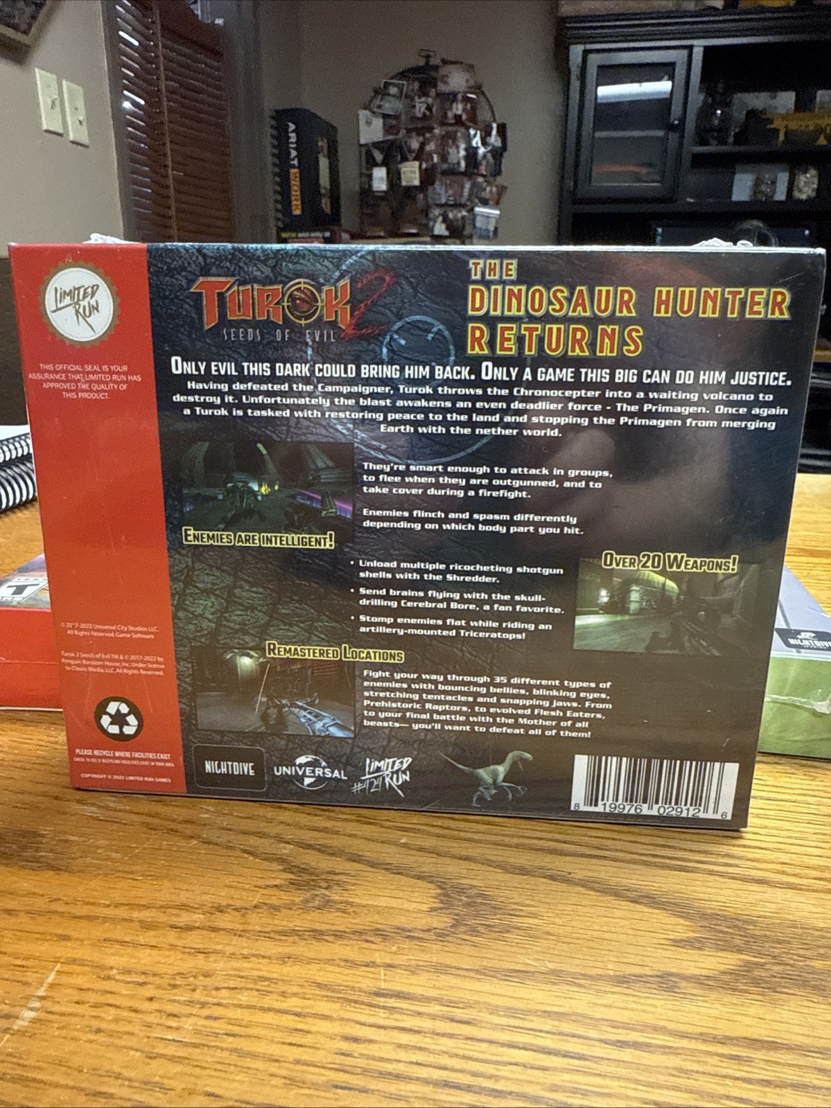 NEW Turok 2: Seeds of Evil Classic Edition Nintendo Switch Limited Run Games