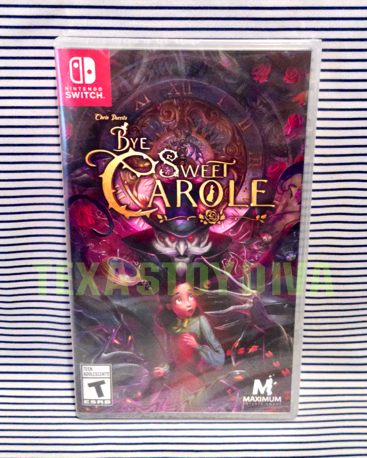 Nintendo Switch Bye Sweet Carole Rated T Horror Video Game SEALED —-READ—-