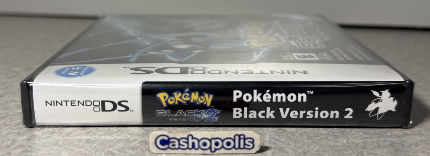 Pokémon Black Version 2 Nintendo DS, 2012 New Factory Sealed Authentic Protector