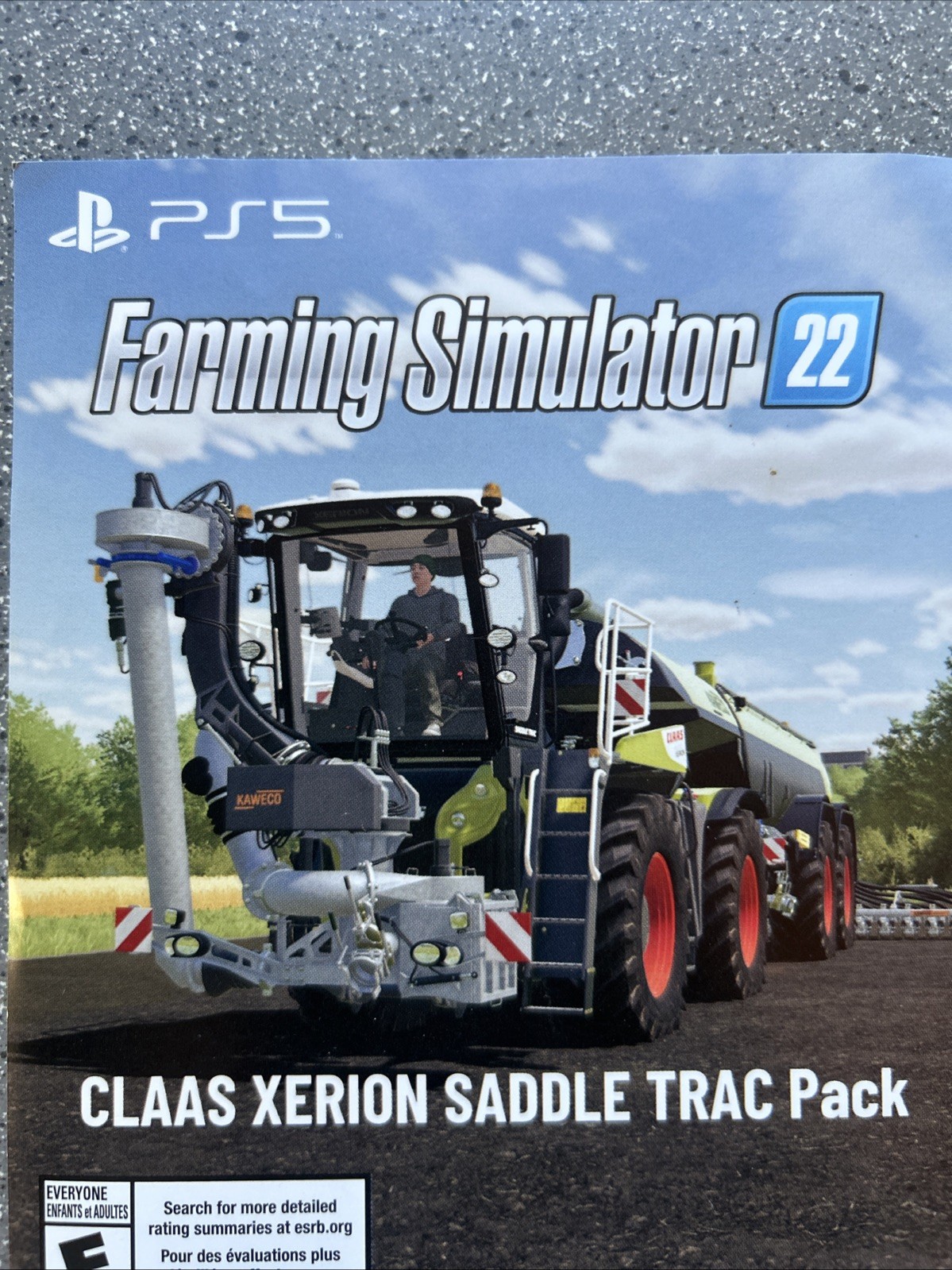 Farming Simulator 22 Claas Xerion Saddle Trac Pack DLC Add-on Playstation 5 PS5