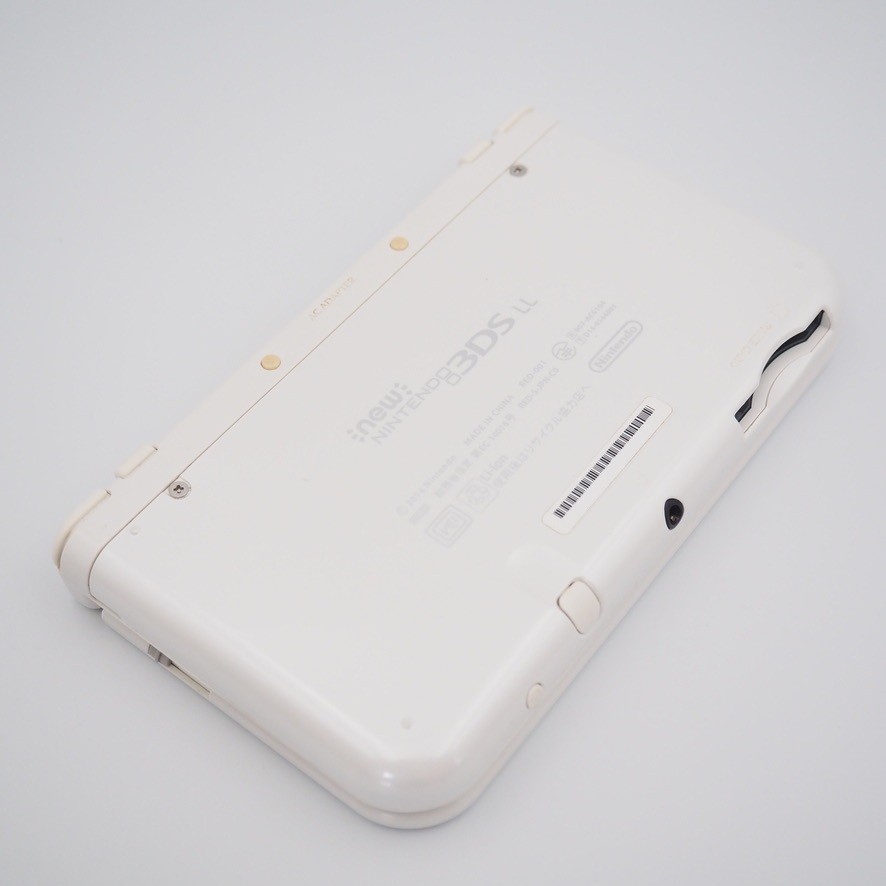 [Dual IPS] New Nintendo 3DS XL LL Pearl White Console Tested working w/Charger