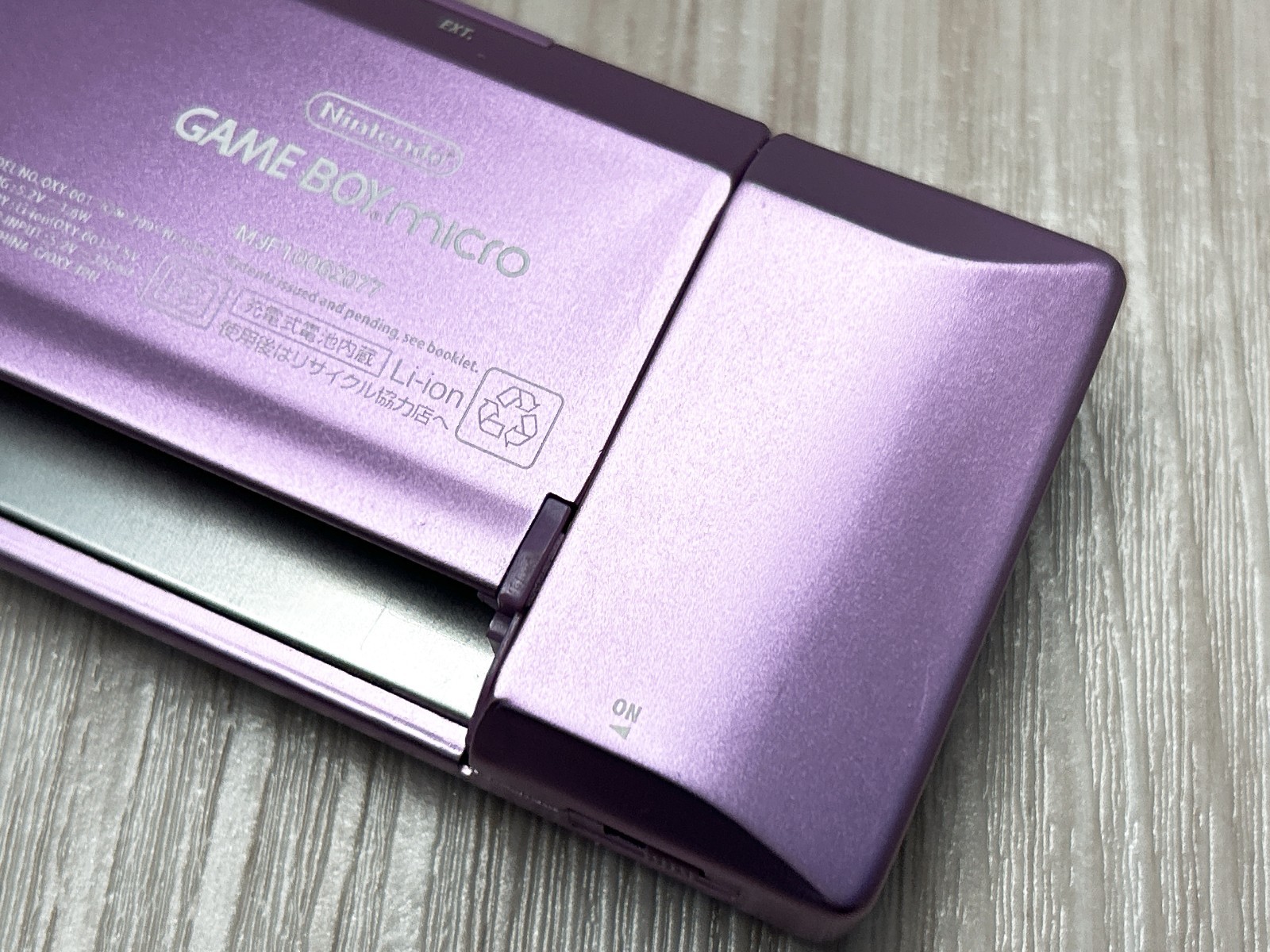 Nintendo GameBoy Micro Purple Pink Console Tested w/ Charger GBM – Near Mint