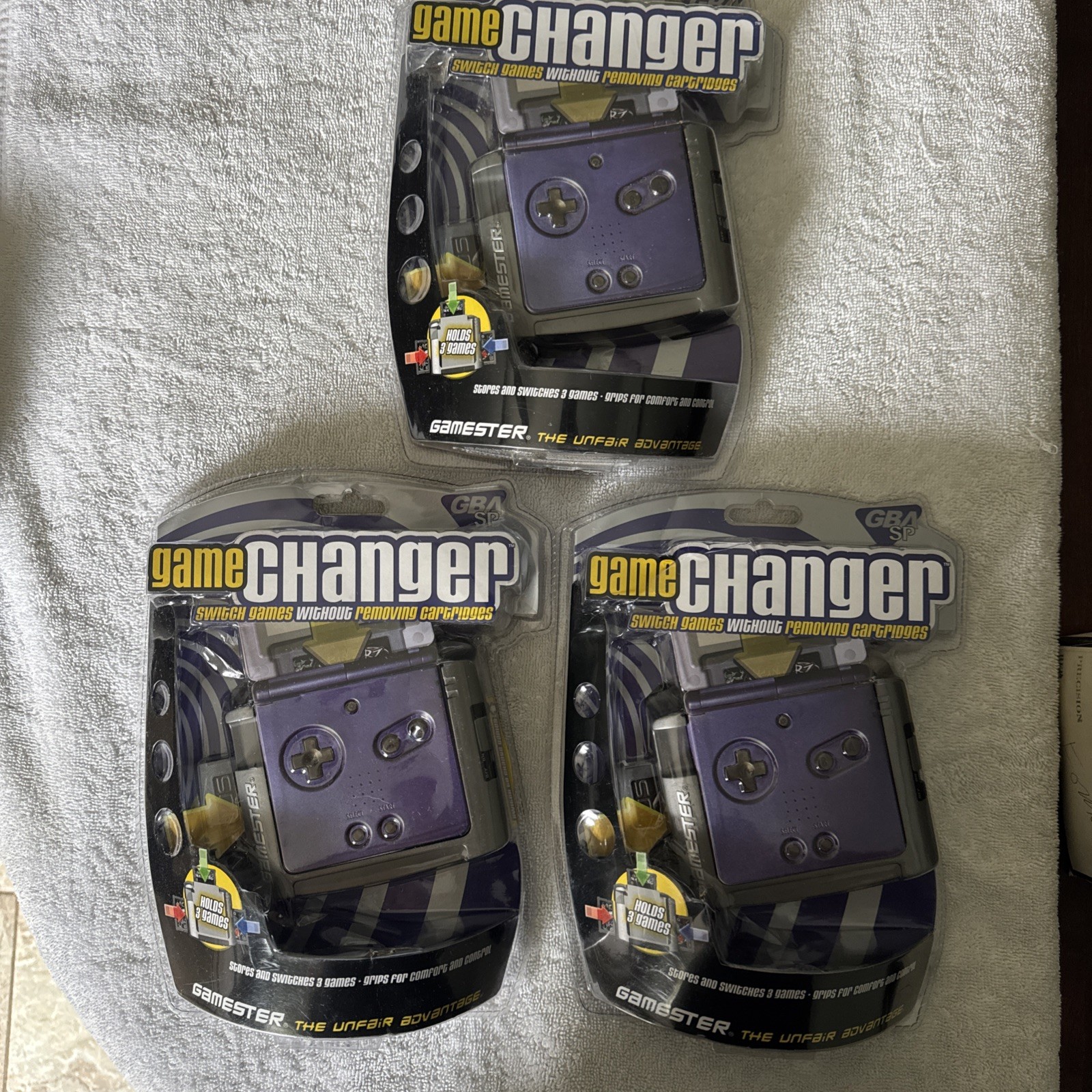 Nintendo Game Boy Advanced SP Gamester Game Changer Factory Sealed