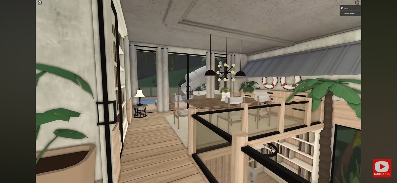 TROPICAL SUMMER MANSION BLOXBURG.CHECK DESCRIP.FAST BUILDER FOR CHEAP PRICE