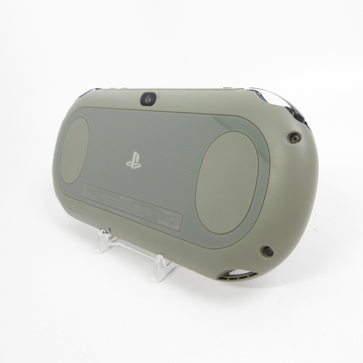 【Very Good】Sony PS Vita PCH-2000 Khaki / Black Wi-Fi Model Console only #DEN2/12