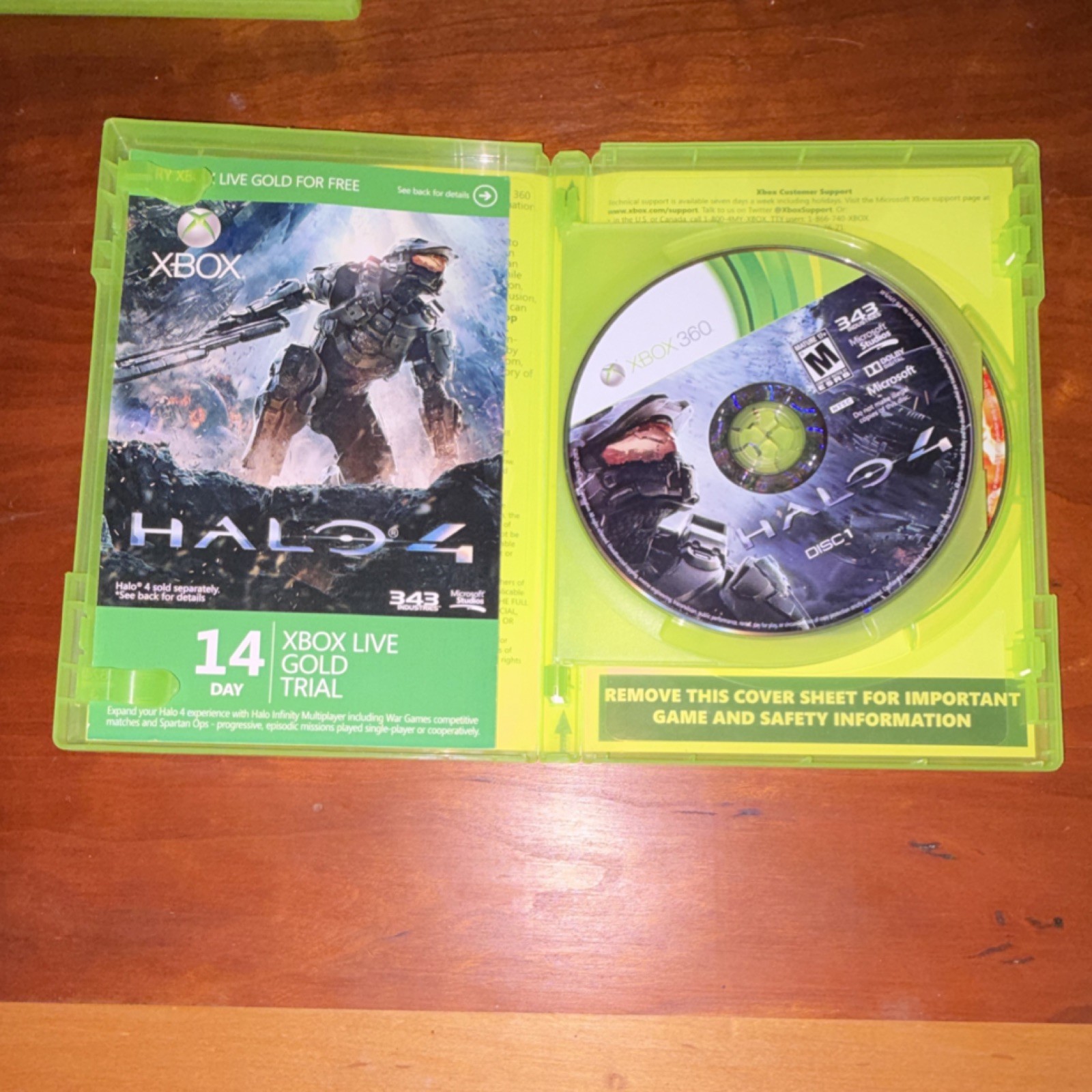 Microsoft Bungie 343 Industries Halo Xbox 360 Game Lot: Anniversary, 2, 3, 4