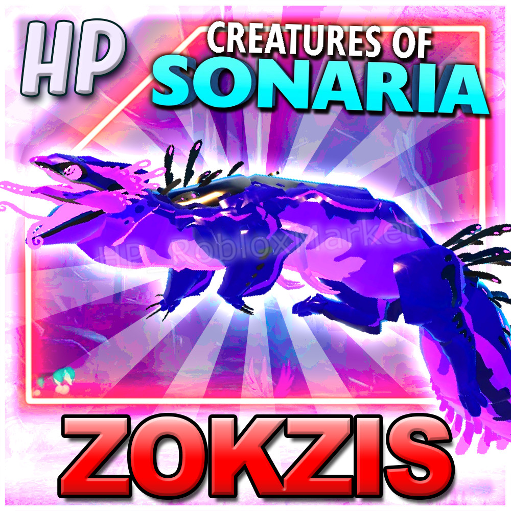 ZOKZIS – Creatures Of Sonaria Species [⚡ FASTEST DELIVERY • COS ⚡]