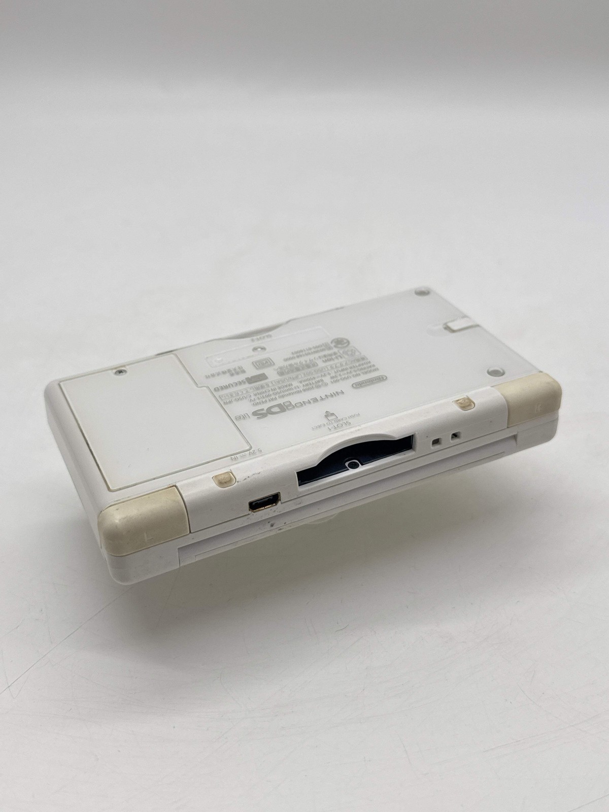 Nintendo DS Lite USG-001(JPN) Polar White Handheld Console w/ Stylus & Charger