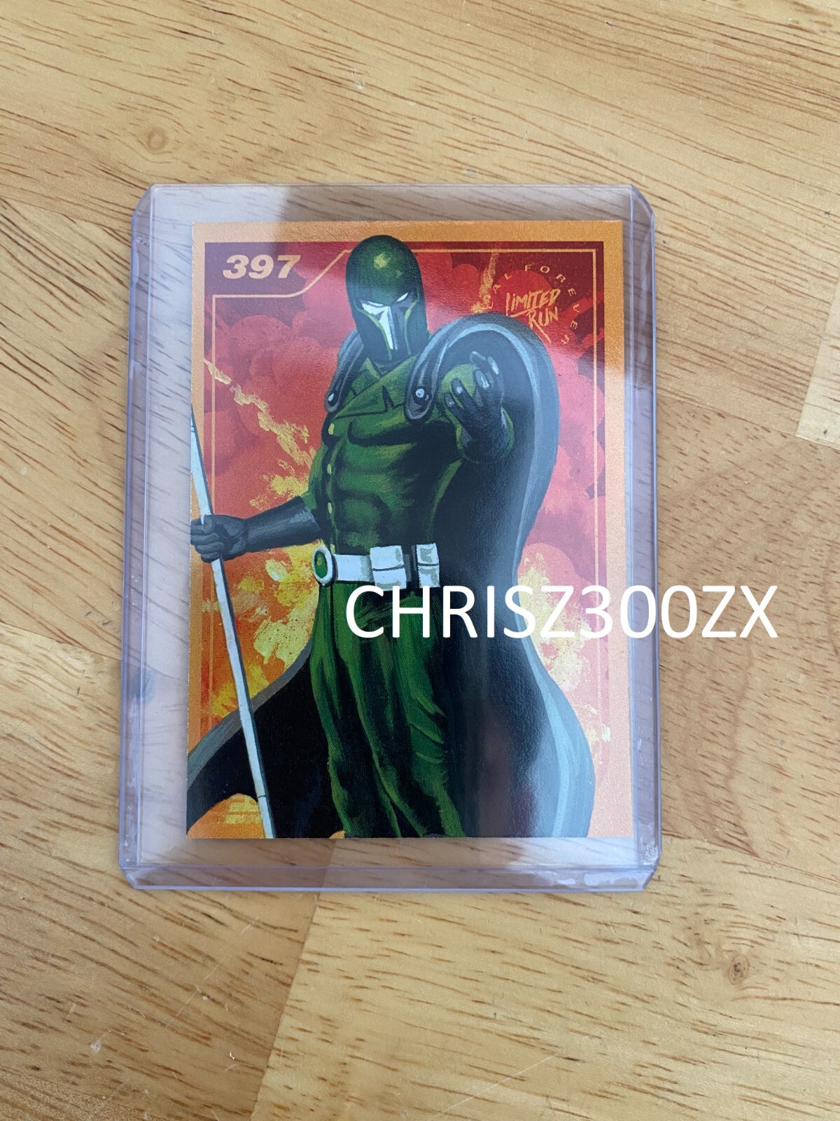 Limited Run Saturday Morning RPG Gold Trading Art Card 397
