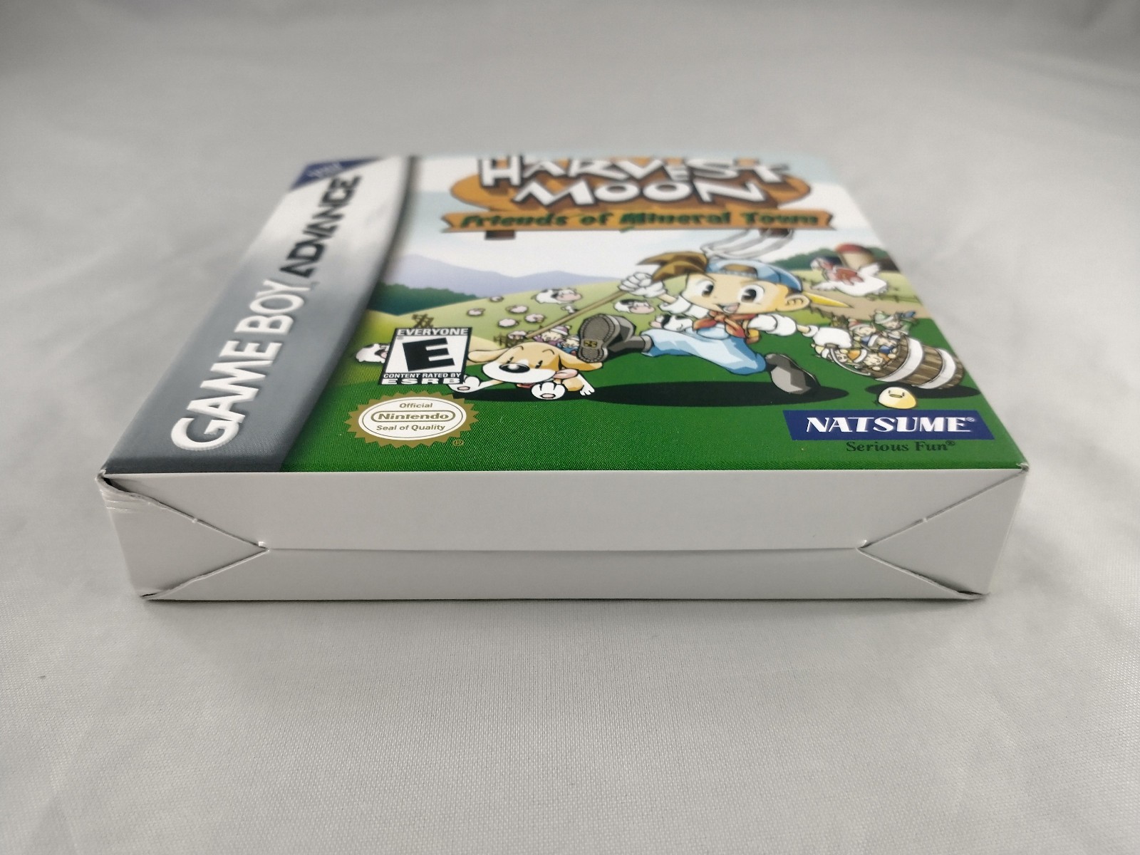 Harvest Moon Friends of Mineral Town GBA Box Manual Inserts Only – No Game