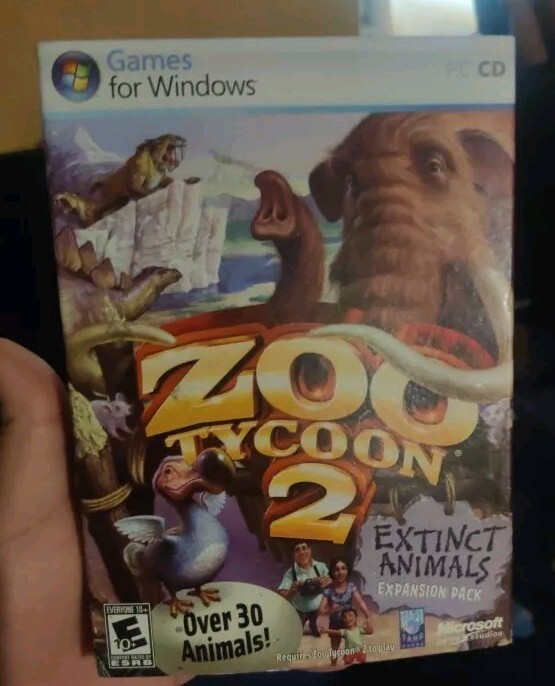 Zoo Tycoon 2: Extinct Animals Expansion Pack (PC).