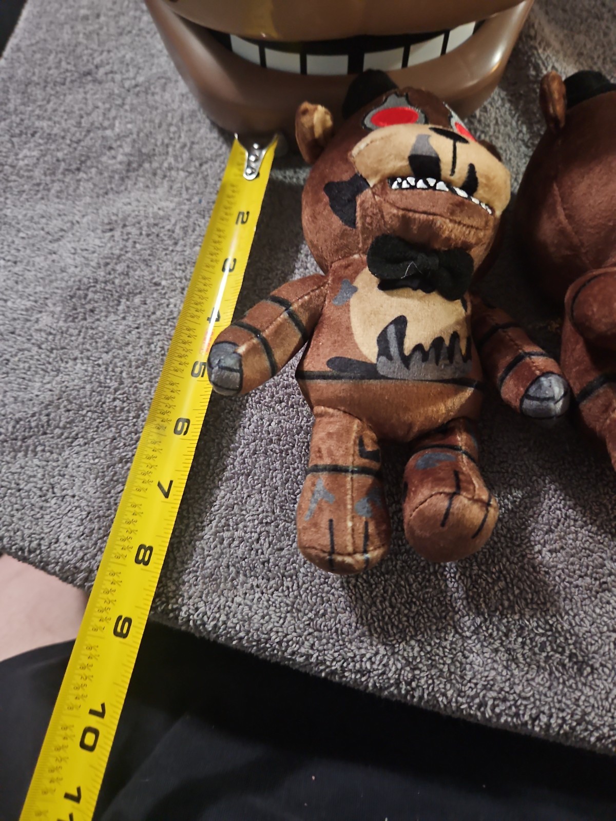 Five Nights At Freddy’s 10th Anniversary Animatronic Talking Freddy Head WORKS