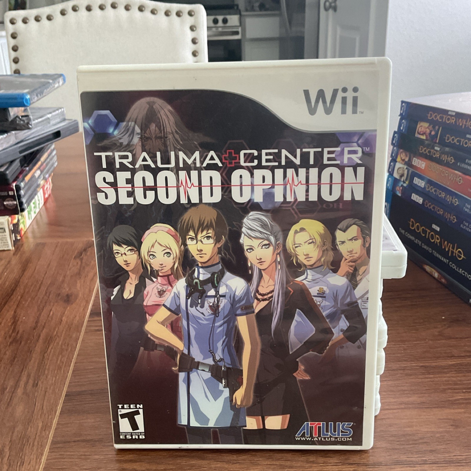 Atlus Trauma Center: Second Opinion Nintendo Wii 2006 Simulation Medical Manual