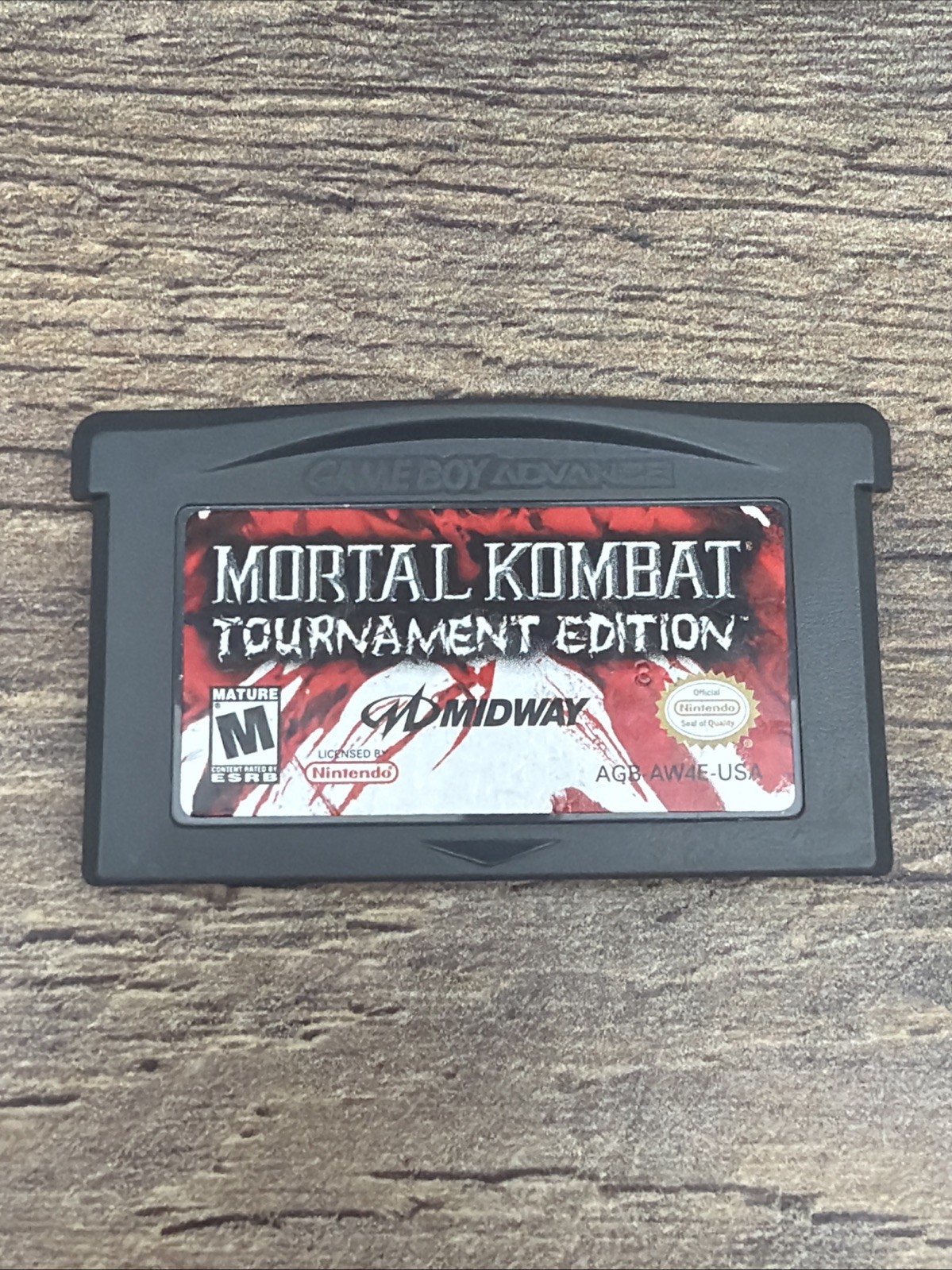 Mortal Kombat: Tournament Edition – Game Boy Advance GBA Game Only Tested