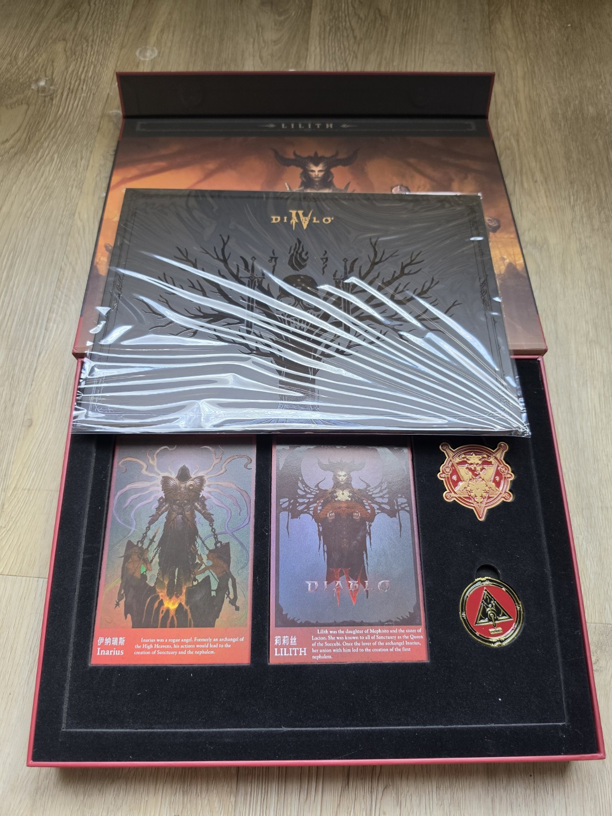 Diablo 4 IV 30th Anniversary Box Blizzard Gear Store China Magnet Coin Stamps