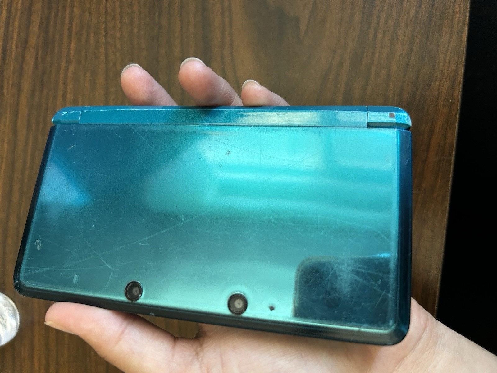 USA VERSION Nintendo 3DS Handheld System tested/working- teal blue (B)