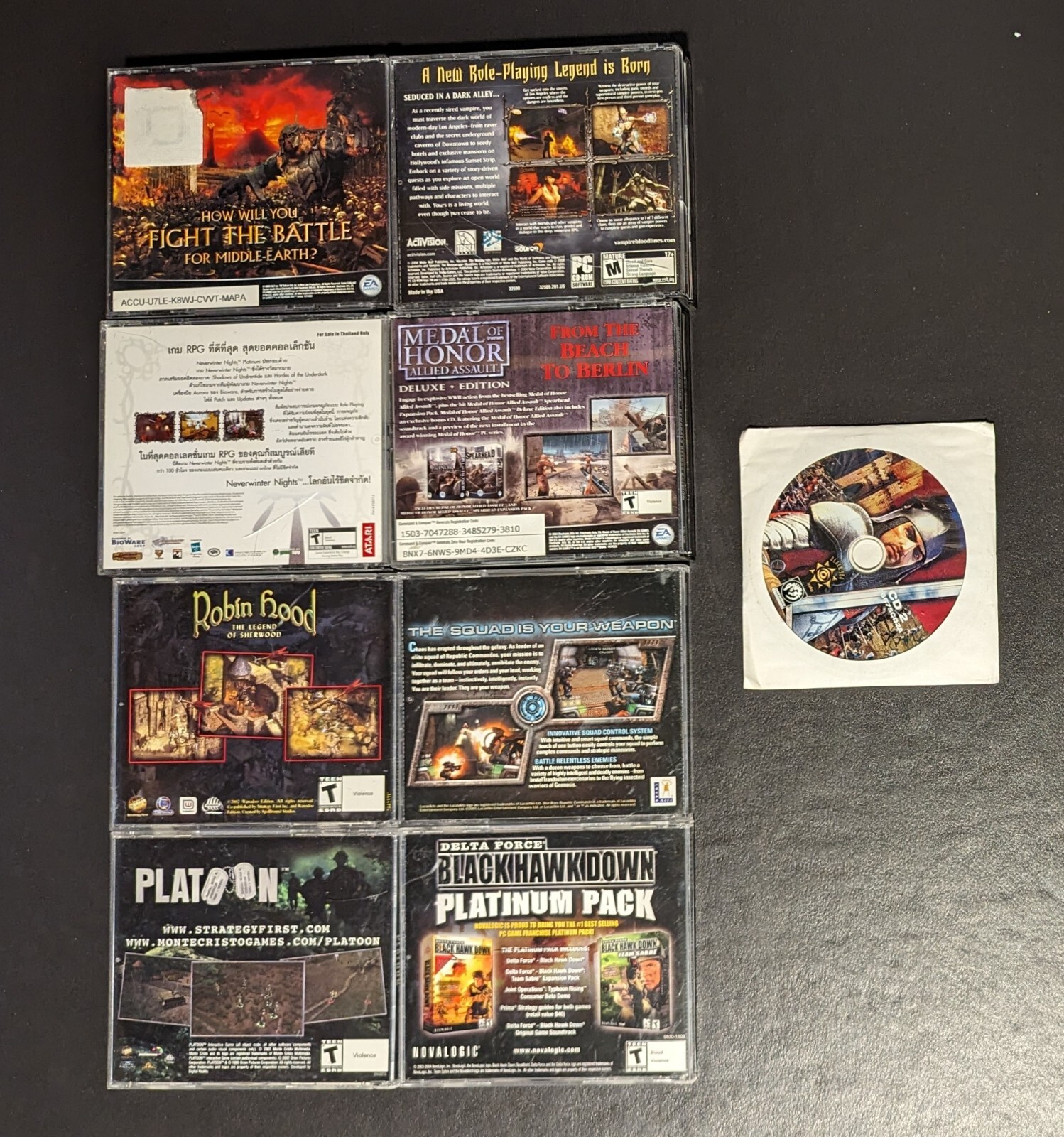 Lot of 12 PC Computer CD-ROM – DVD – Video Games Assorted