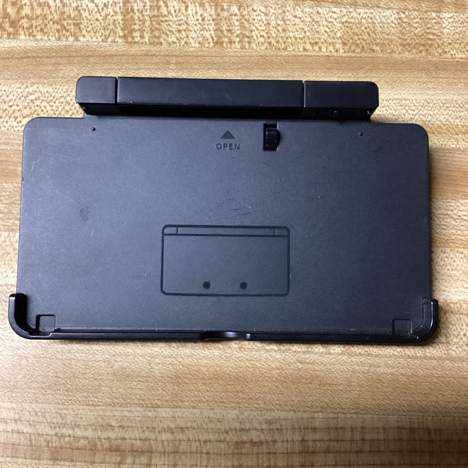 Nintendo 3DS Charging Cradle Dock OEM Stand Only No Cord Black CTR-007
